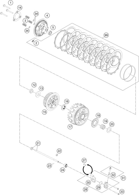 Náhled schématu CLUTCH