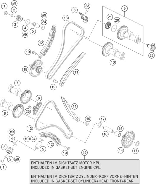 Náhled schématu TIMING DRIVE