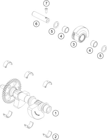 Náhled schématu BALANCER SHAFT