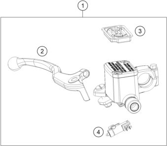 Náhled schématu FRONT BRAKE CONTROL