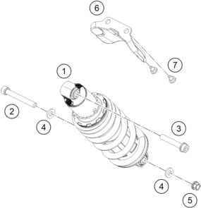 Náhled schématu SHOCK ABSORBER