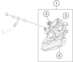 Náhled schématu REAR BRAKE CALIPER