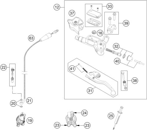 Náhled schématu CLUTCH CONTROL