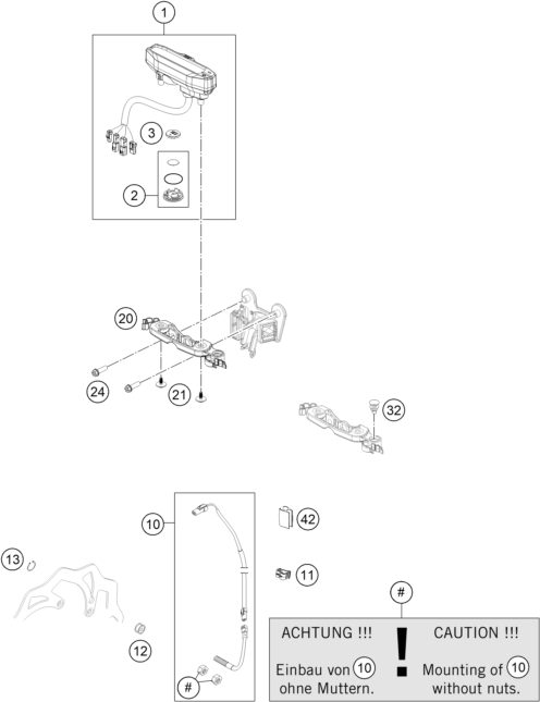 Náhled schématu INSTRUMENTS / LOCK SYSTEM