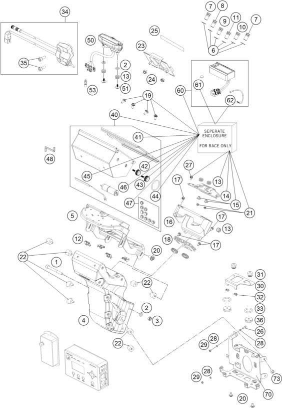 Náhled schématu INSTRUMENTS / LOCK SYSTEM