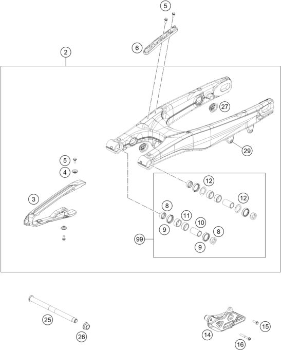Náhled schématu SWING ARM