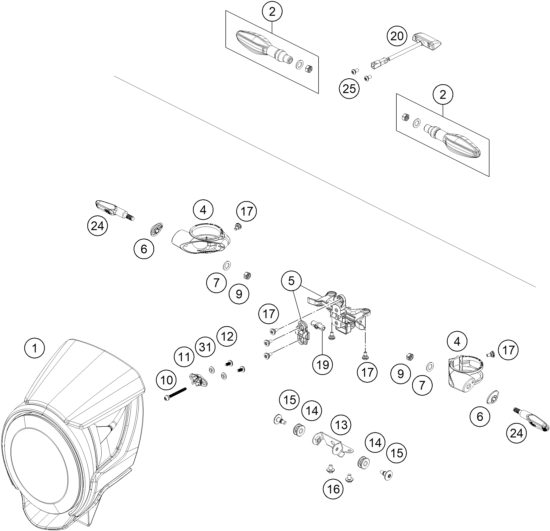 Náhled schématu LIGHTING SYSTEM