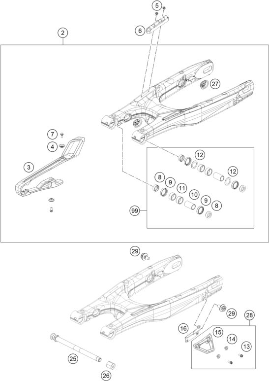 Náhled schématu SWING ARM