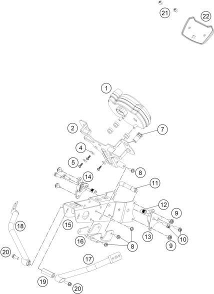 Náhled schématu INSTRUMENTS / LOCK SYSTEM