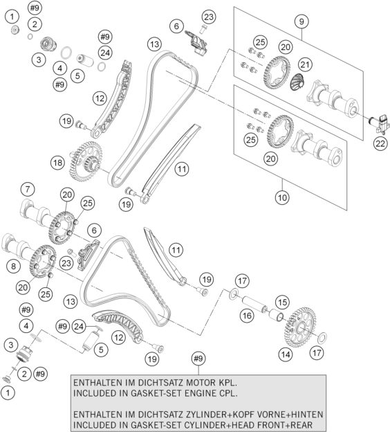 Náhled schématu TIMING DRIVE