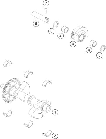 Náhled schématu BALANCER SHAFT