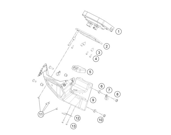 Náhled schématu INSTRUMENTS / LOCK SYSTEM