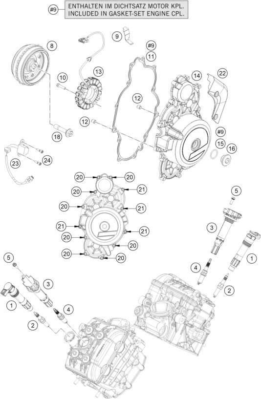 Náhled schématu IGNITION SYSTEM