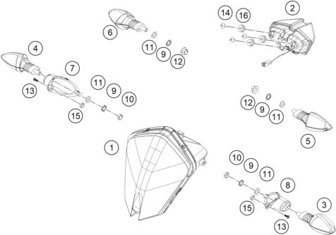 Náhled schématu LIGHTING SYSTEM