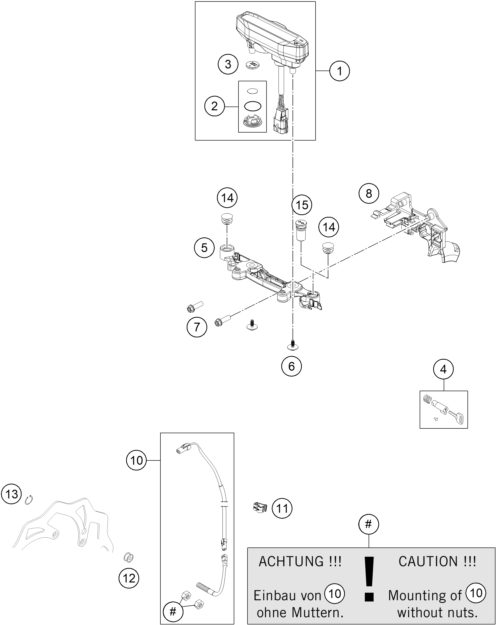 Náhled schématu INSTRUMENTS / LOCK SYSTEM