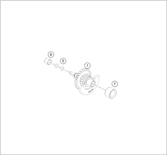 Náhled schématu BALANCER SHAFT