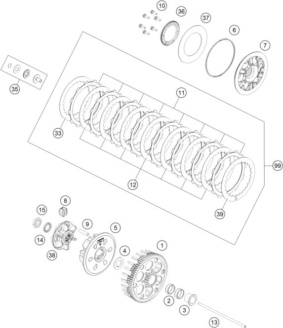 Náhled schématu CLUTCH