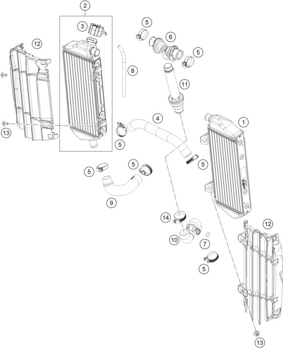Náhled schématu COOLING SYSTEM