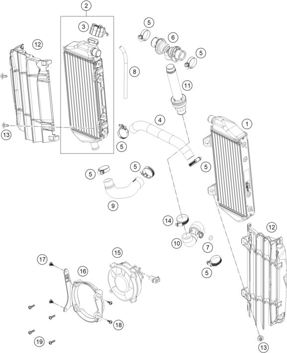Náhled schématu COOLING SYSTEM