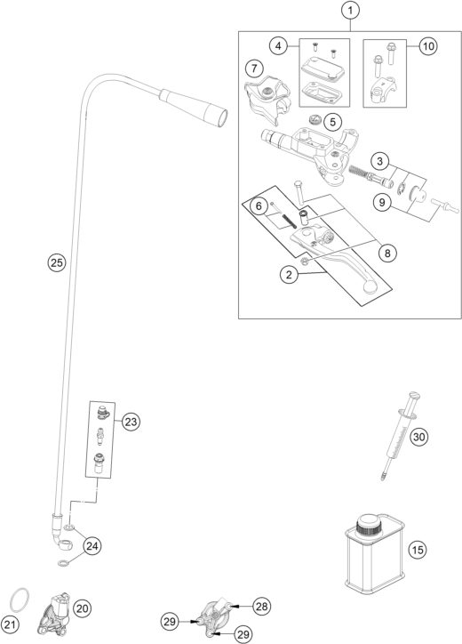 Náhled schématu CLUTCH CONTROL