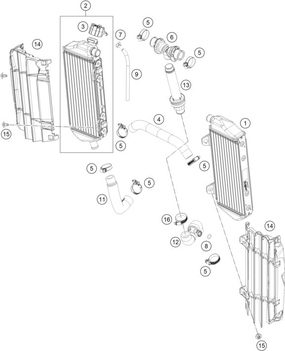 Náhled schématu COOLING SYSTEM