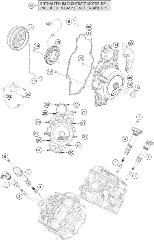 Náhled schématu IGNITION SYSTEM