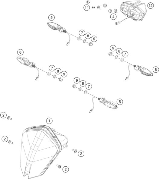 Náhled schématu LIGHTING SYSTEM