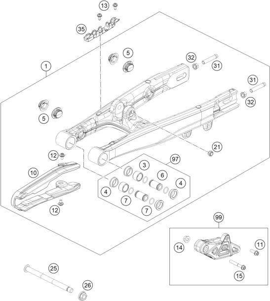 Náhled schématu SWING ARM