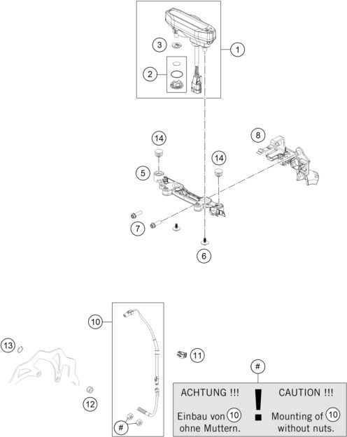 Náhled schématu INSTRUMENTS / LOCK SYSTEM