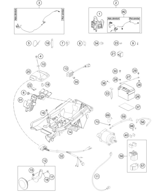 Náhled schématu WIRING HARNESS
