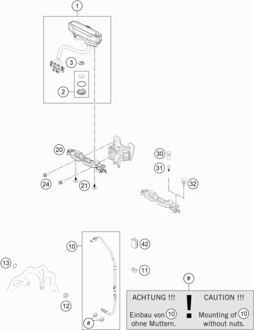 Náhled schématu INSTRUMENTS / LOCK SYSTEM
