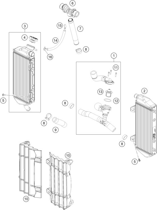 Náhled schématu COOLING SYSTEM