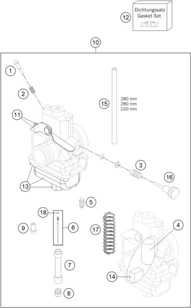 Náhled schématu CARBURETOR