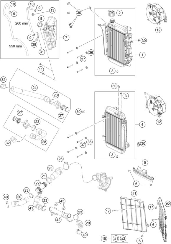 Náhled schématu COOLING SYSTEM