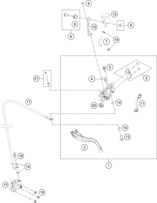 Náhled schématu CLUTCH CONTROL