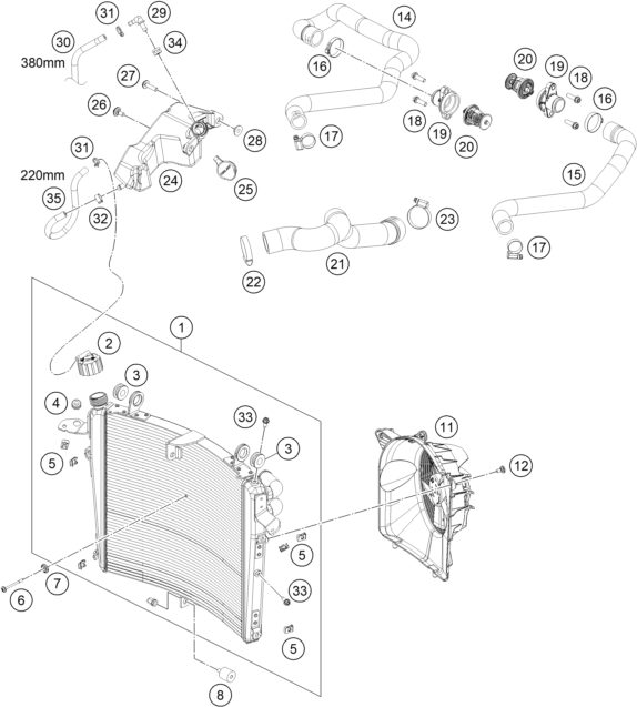 Náhled schématu COOLING SYSTEM