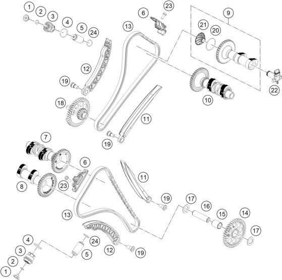 Náhled schématu TIMING DRIVE