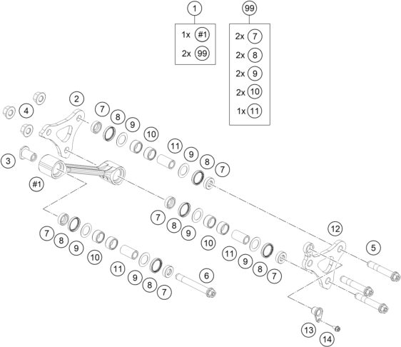 Náhled schématu PRO LEVER LINKING