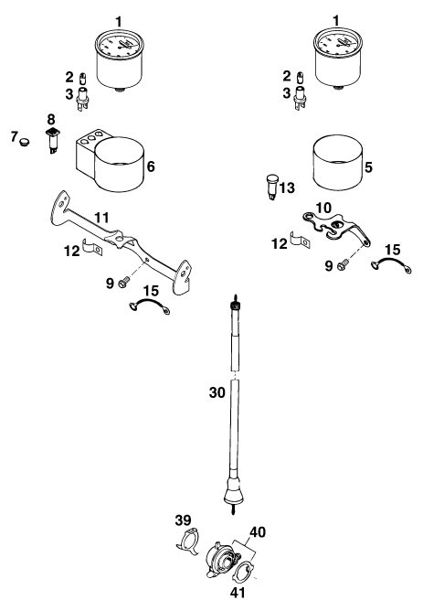 Náhled schématu INSTRUMENTS / LOCK SYSTEM