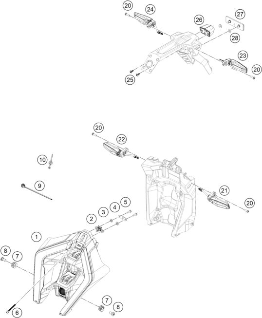 Náhled schématu LIGHTING SYSTEM