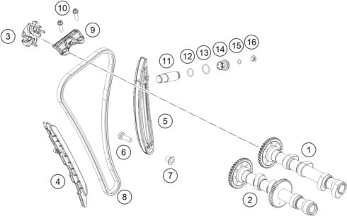 Náhled schématu TIMING DRIVE