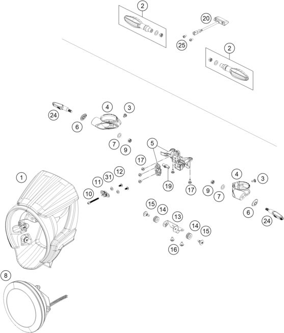 Náhled schématu LIGHTING SYSTEM