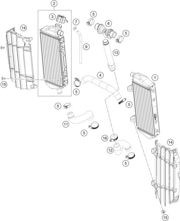 Náhled schématu COOLING SYSTEM
