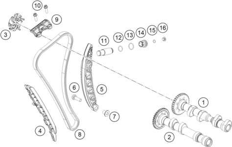 Náhled schématu TIMING DRIVE
