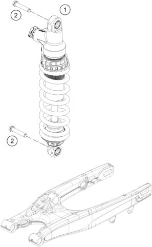 Náhled schématu SHOCK ABSORBER