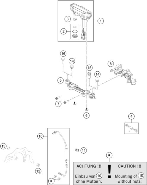 Náhled schématu INSTRUMENTS / LOCK SYSTEM