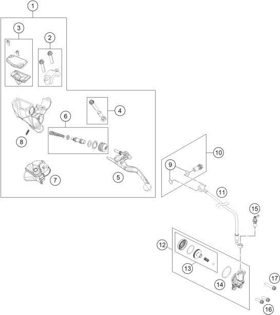 Náhled schématu CLUTCH CONTROL