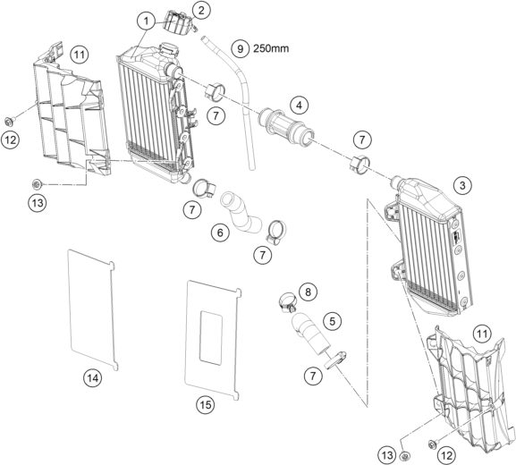 Náhled schématu COOLING SYSTEM