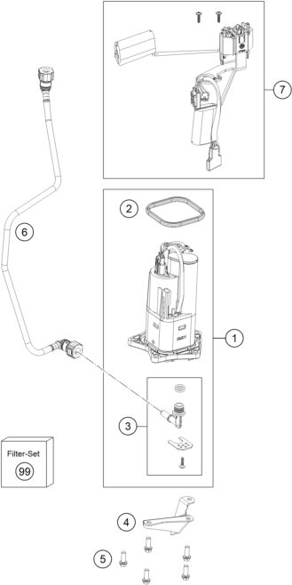 Náhled schématu FUEL PUMP