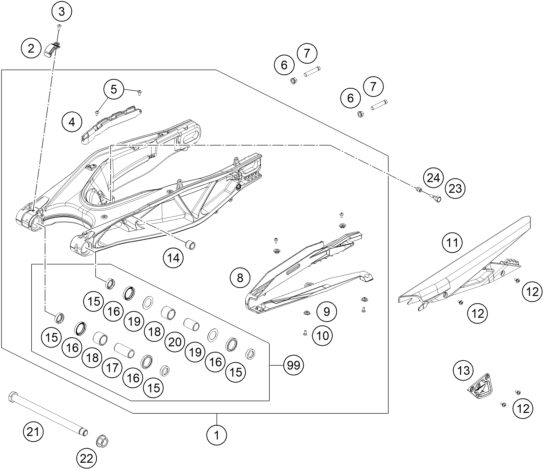Náhled schématu SWING ARM